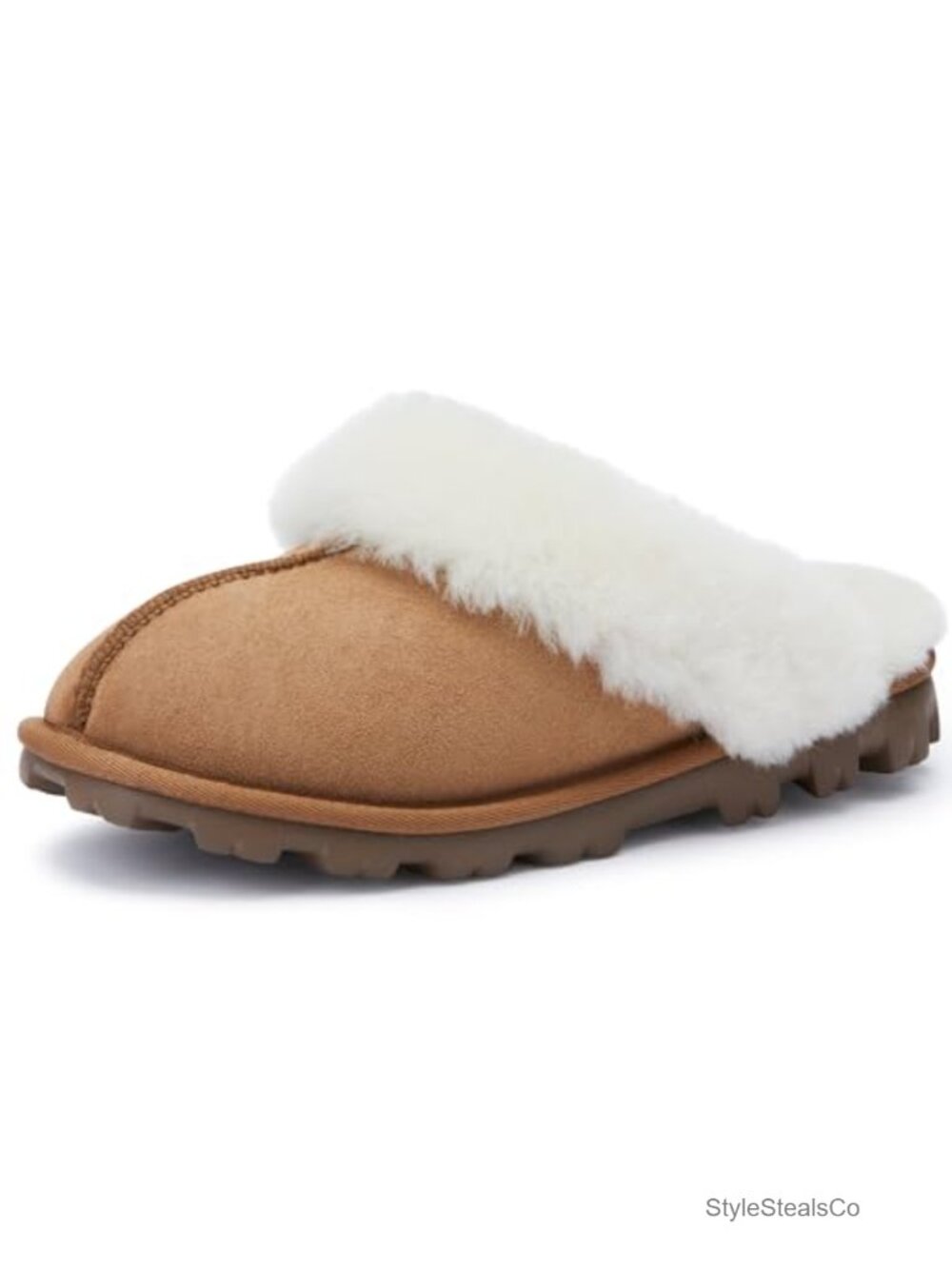 Genuine Australian Sheepskin Slippers Women's 18mm Wool Pile Memory Foam